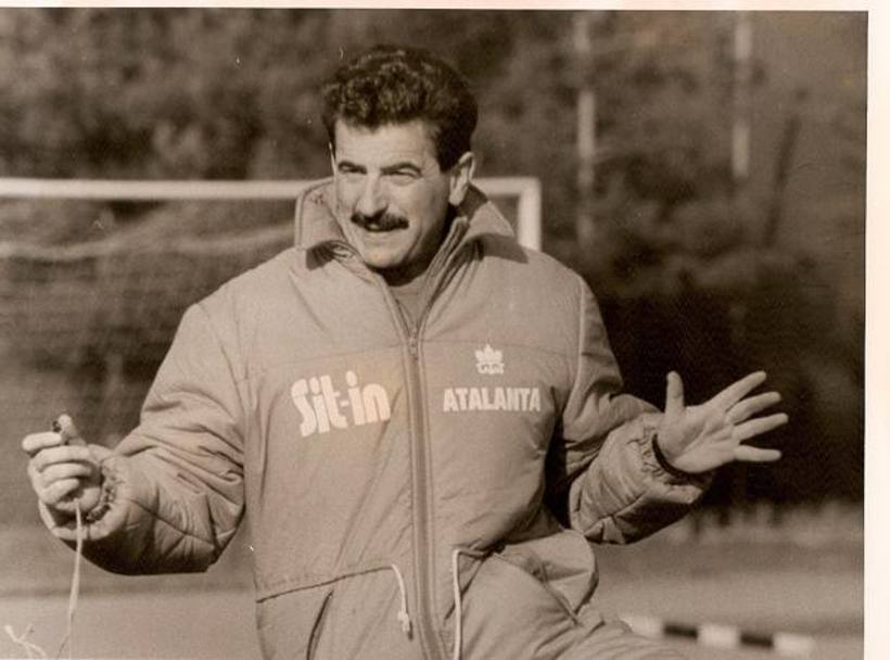 7 anni trascorsi da allenatore dell&#39;Atalanta tra il 1987 e il 2000